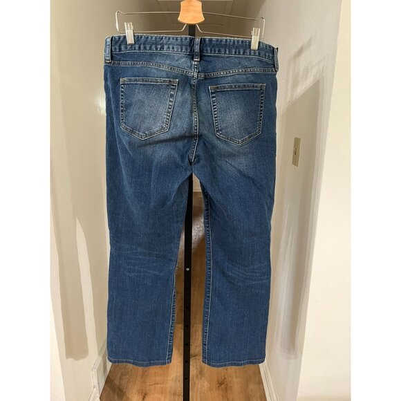 EUC GAP 1969 Perfect Boot Jeans 32R Regular Denim Blue - Picture 2 of 3